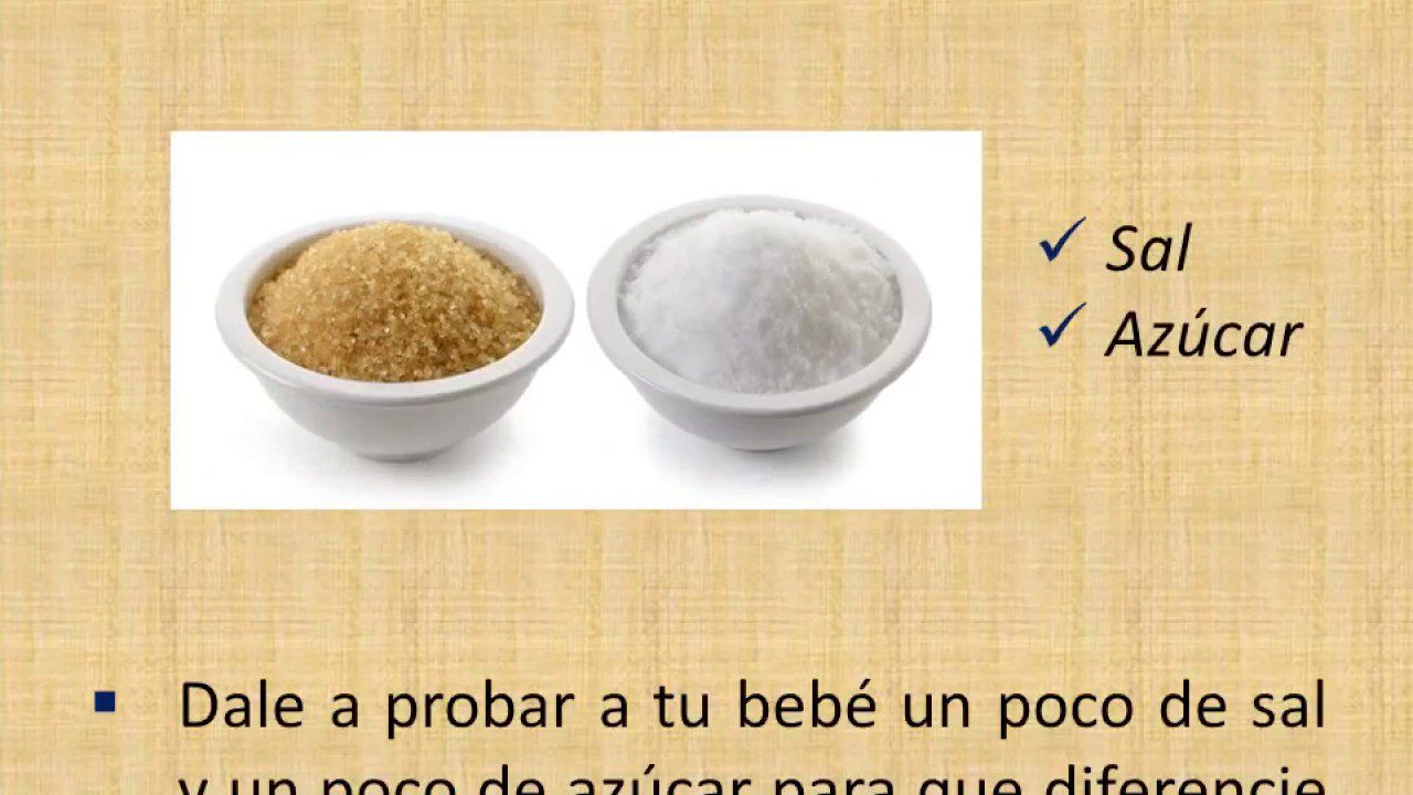 Estimulación temprana: Desarrollo del sentido del gusto en bebés