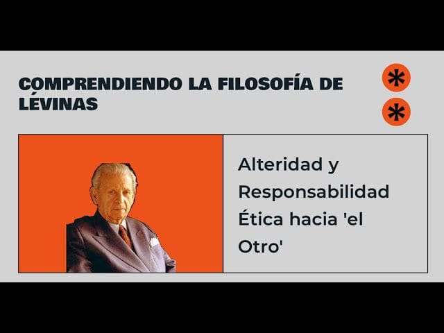 La ética de Emmanuel Levinas: La responsabilidad ética y la alteridad