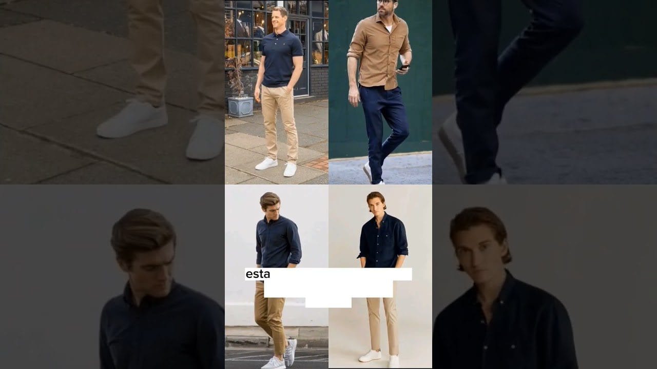cómo combinar prendas en Cómo combinar camisas y pantalones en la moda masculina