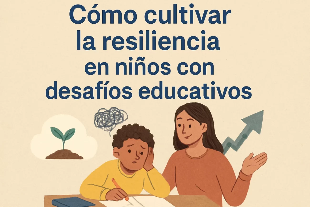 Cómo cultivar la resiliencia en niños con desafíos educativos