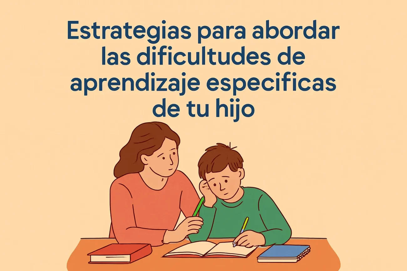 Estrategias para abordar las dificultades de aprendizaje específicas de tu hijo