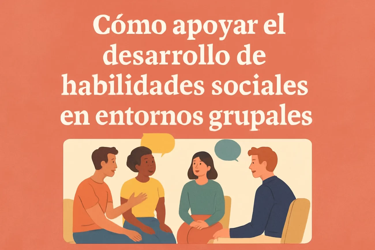 Cómo apoyar el desarrollo de habilidades sociales en entornos grupales