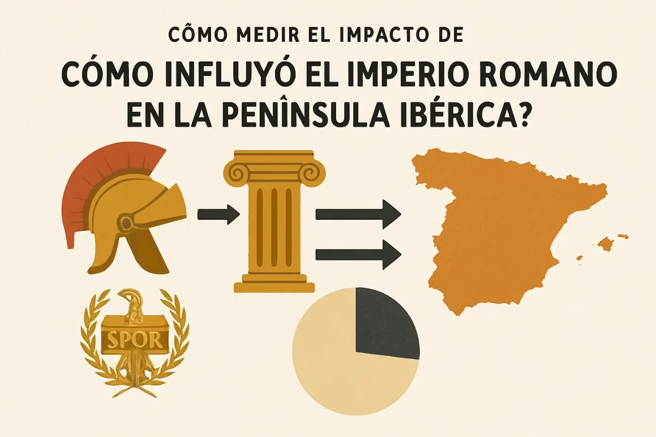 cómo medir el impacto de Cómo influyó el Imperio Romano en la península ibérica