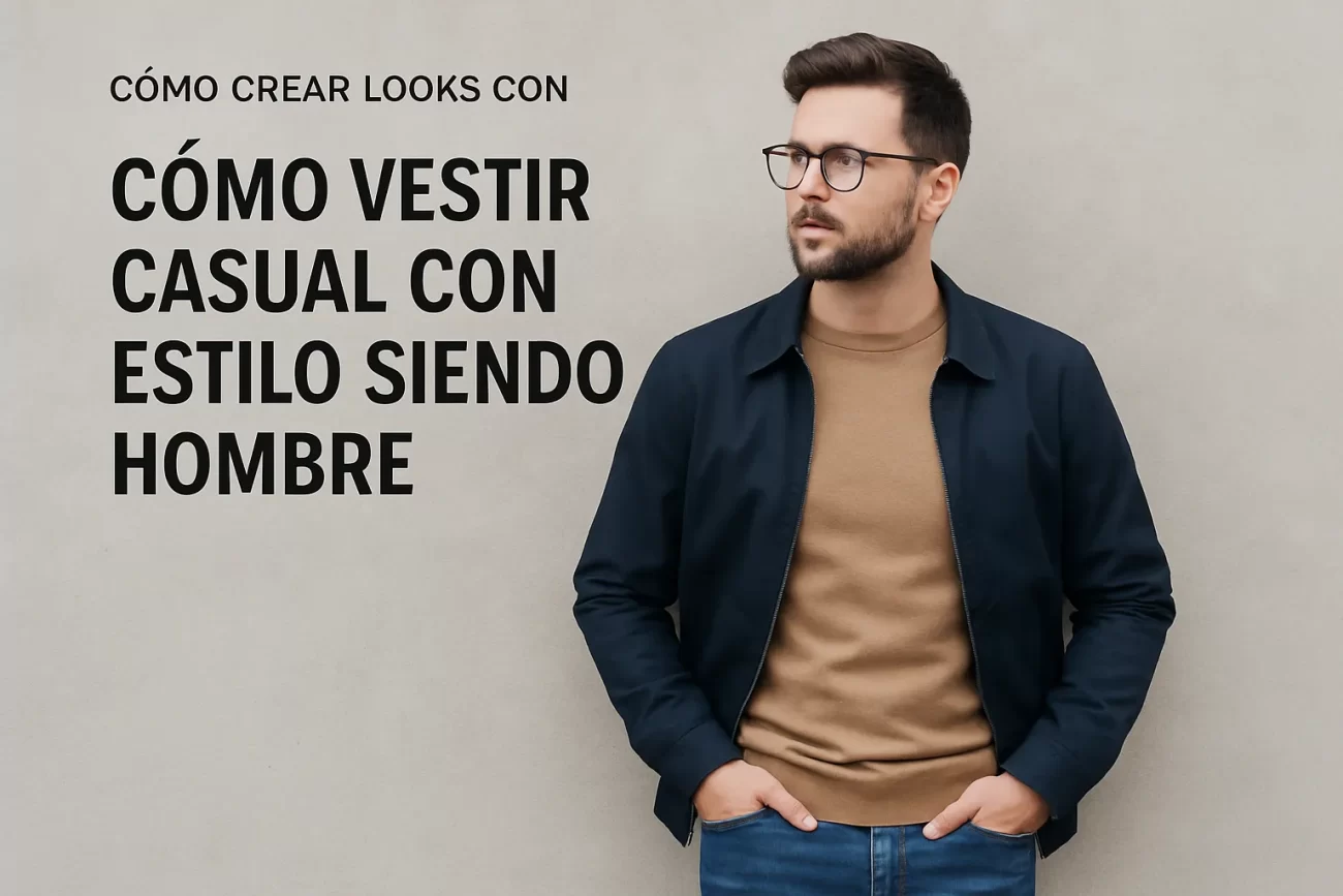 cómo crear looks con Cómo vestir casual con estilo siendo hombre