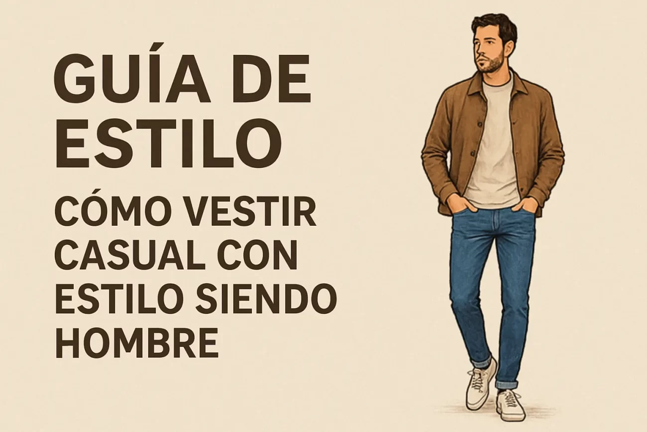 guía de estilo para Cómo vestir casual con estilo siendo hombre