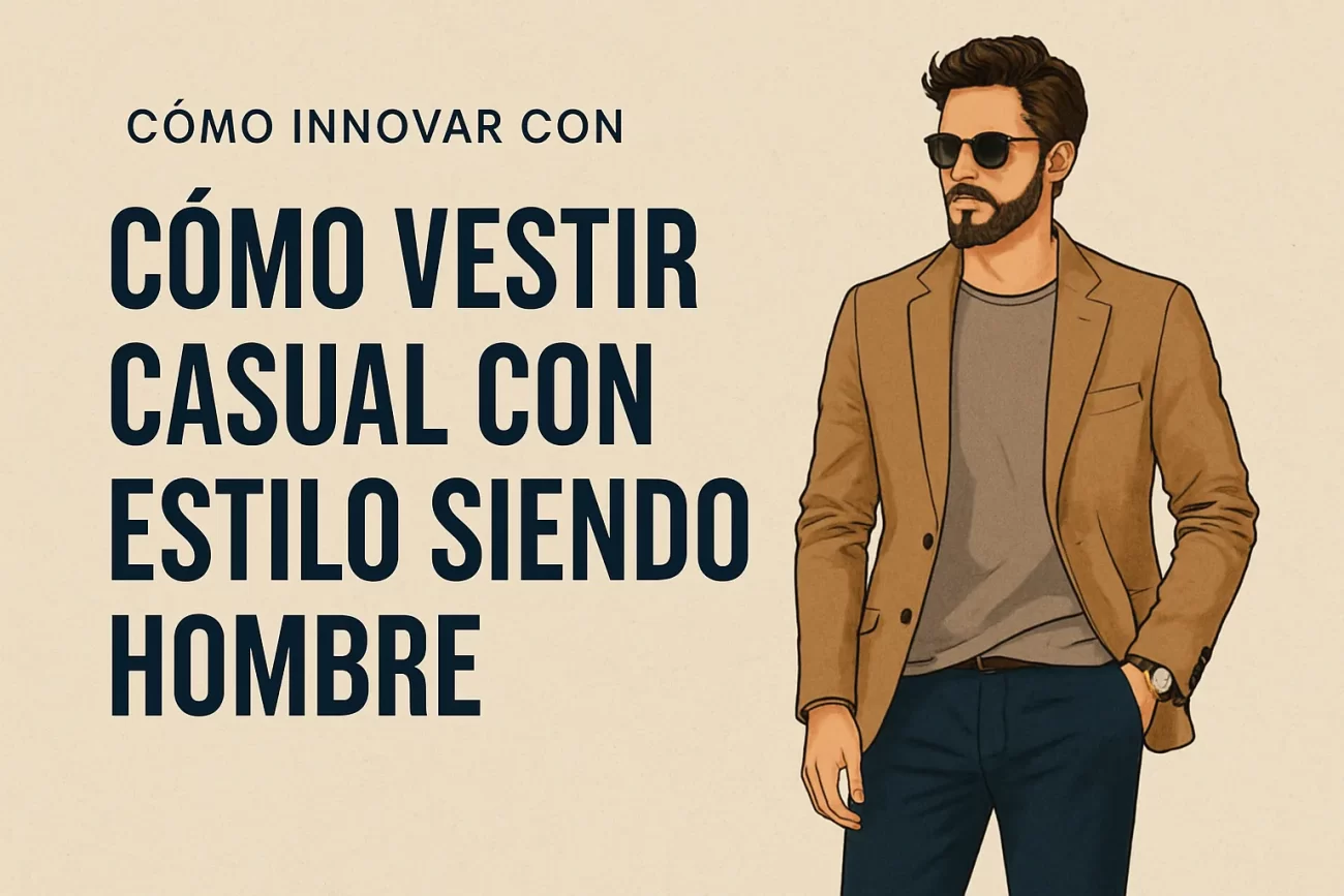 cómo innovar con Cómo vestir casual con estilo siendo hombre