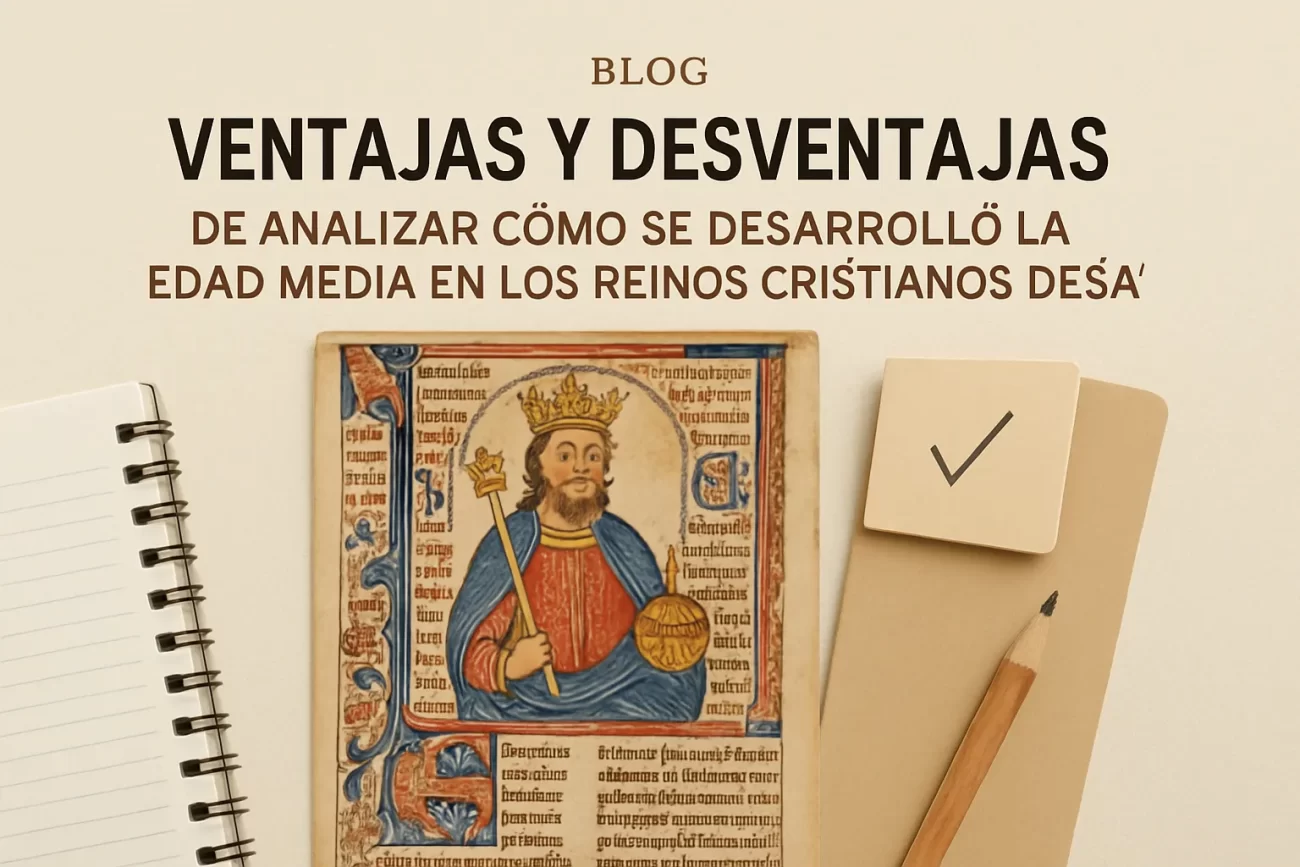 ventajas y desventajas de analizar Cómo se desarrolló la Edad Media en los reinos cristianos de España