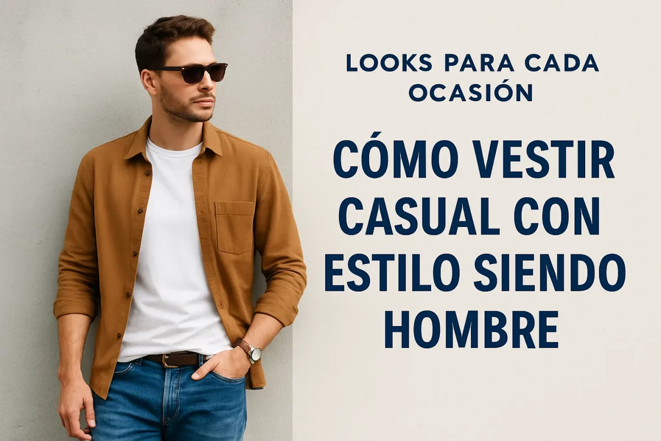 looks para cada ocasión con Cómo vestir casual con estilo siendo hombre