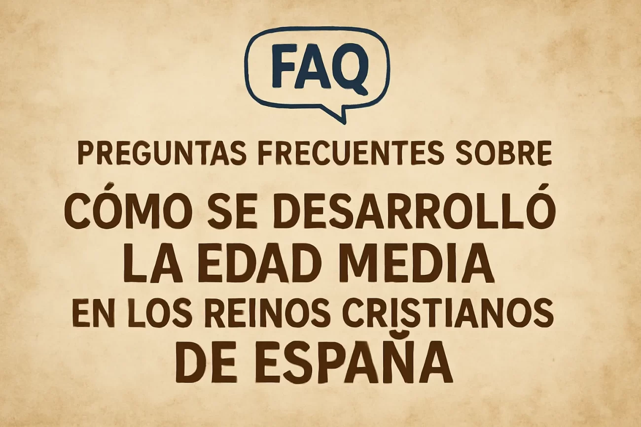 preguntas frecuentes sobre Cómo se desarrolló la Edad Media en los reinos cristianos de España