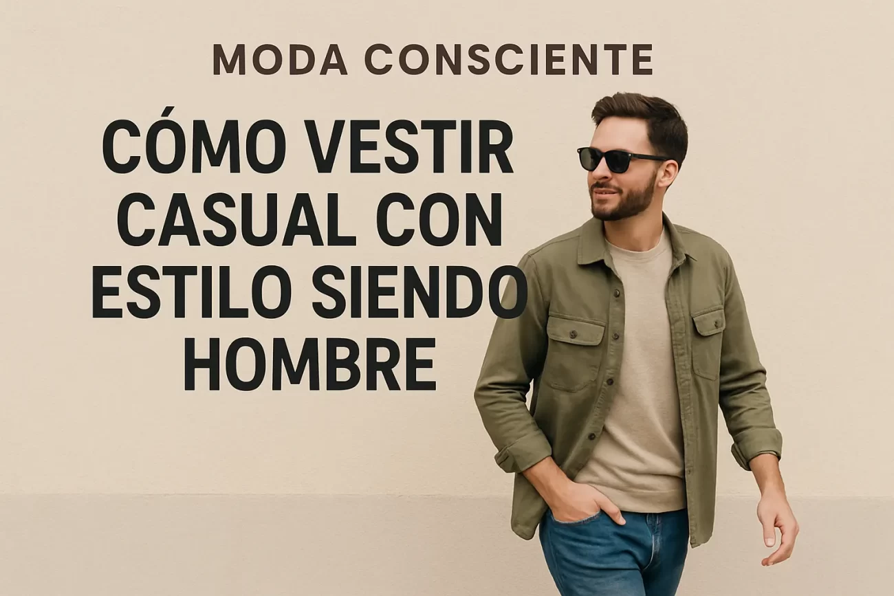 moda consciente con Cómo vestir casual con estilo siendo hombre