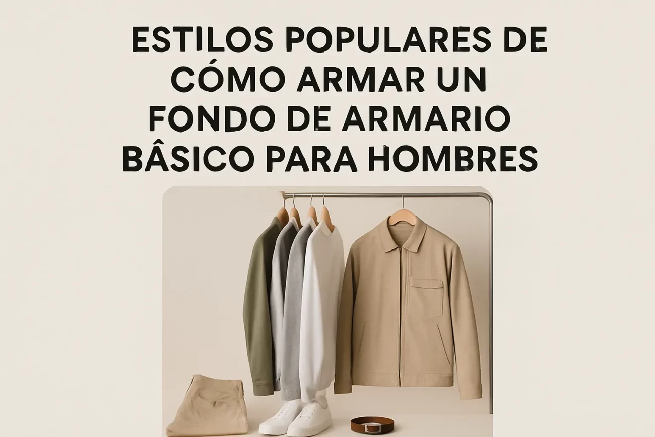 estilos populares de Cómo armar un fondo de armario básico para hombres