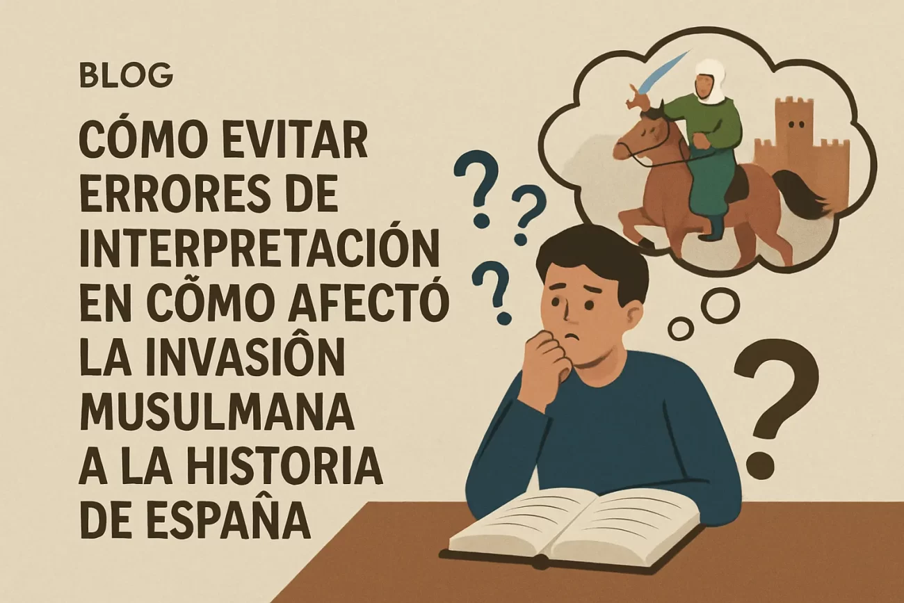 cómo evitar errores de interpretación en Cómo afectó la invasión musulmana a la historia de España