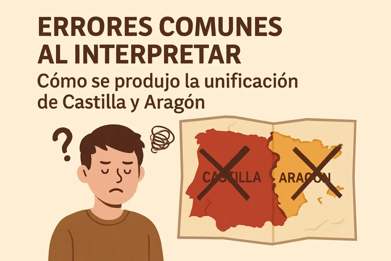 errores comunes al interpretar Cómo se produjo la unificación de Castilla y Aragón