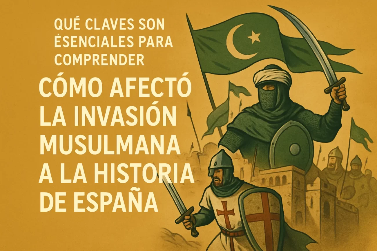 qué claves son esenciales para comprender Cómo afectó la invasión musulmana a la historia de España
