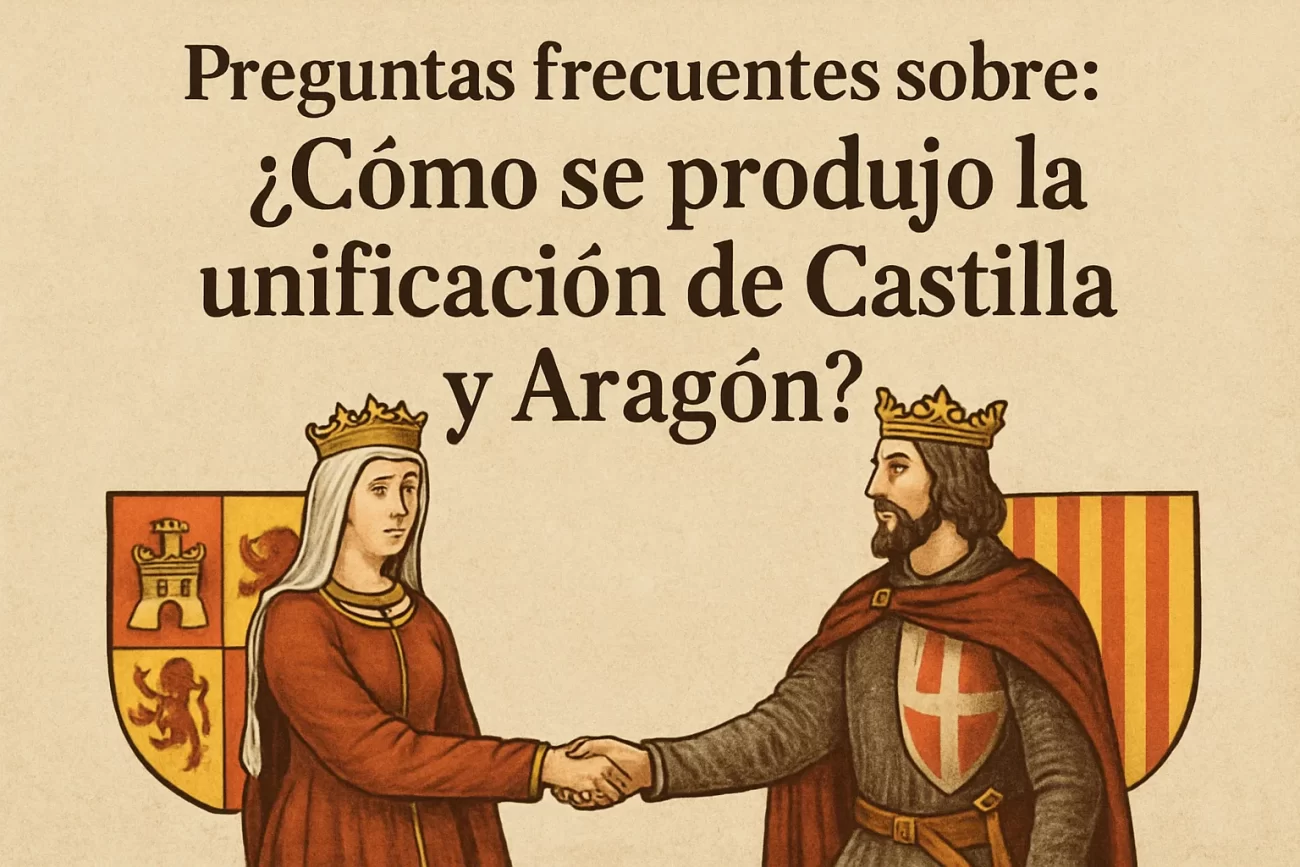 preguntas frecuentes sobre Cómo se produjo la unificación de Castilla y Aragón
