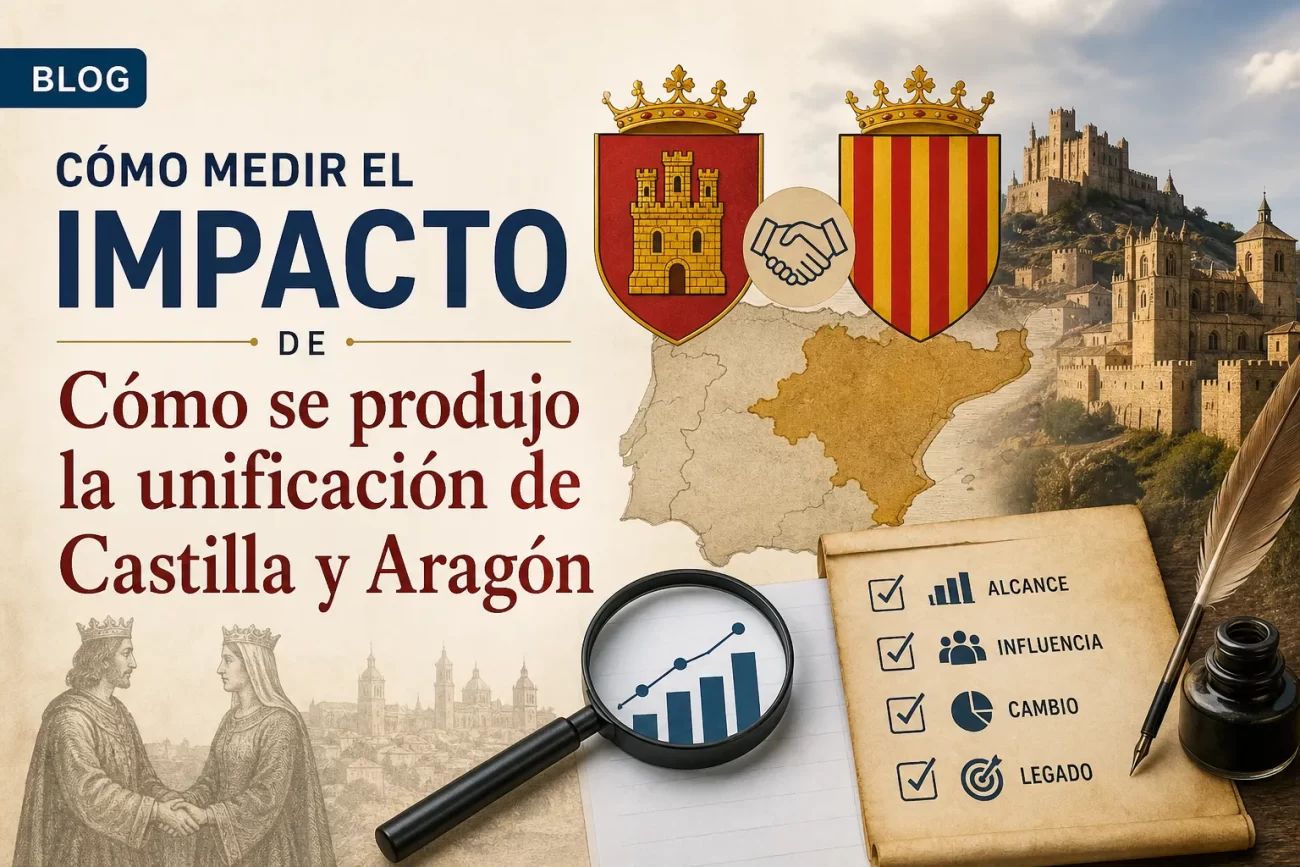 cómo medir el impacto de Cómo se produjo la unificación de Castilla y Aragón