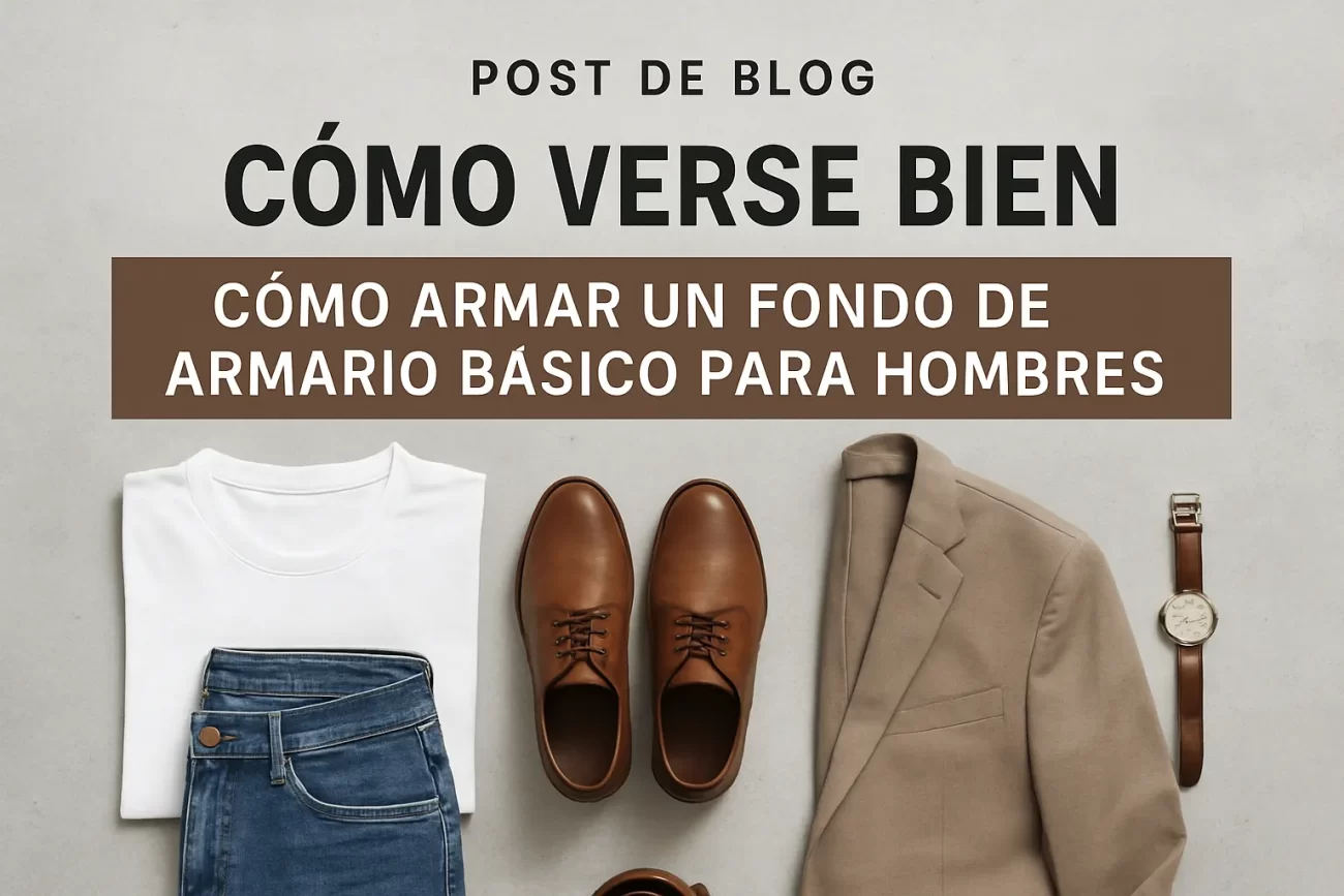 cómo verse bien con Cómo armar un fondo de armario básico para hombres