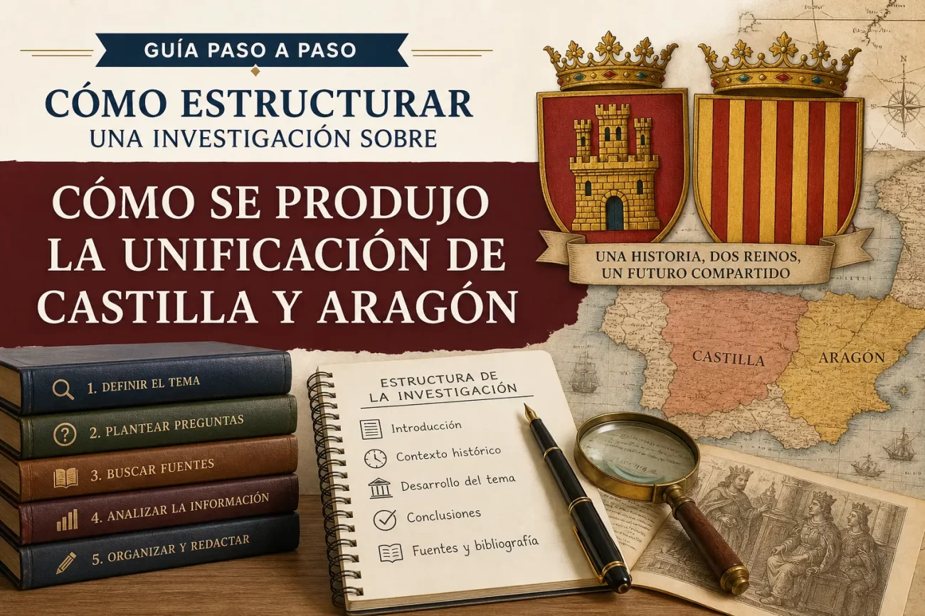 como-estructurar-una-investigacion-sobre-Como-se-produjo-la-unificacion-de-Castilla-y-Aragon - Hunter Magazine cómo estructurar una investigación sobre Cómo se produjo la unificación de Castilla y Aragón