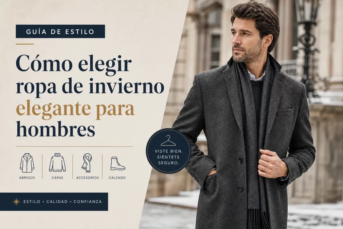 guía de estilo para Cómo elegir ropa de invierno elegante para hombres